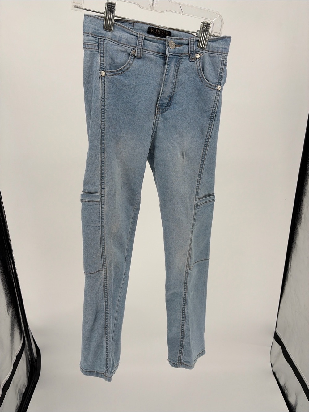 K Roix Light Blue Kids' Skinny Jeans